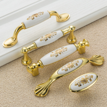 Eurostyle Minimalist Cabinet Pull Gold Flowers Gold Cabinets Drawers Wardrobe Door Handles Eurostyle Fields Aristocratic Handle