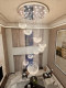 Jingmeng Led Double Staircase Chandelier Long Chandelier Crystal Lamp Stylish Hotel Project Lamp Villa Lobby Pendant Light