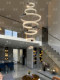 2026 New Light Luxury Crystal Chandelier for Villa Living Room, Large Chandelier for Open Space, Modern Simple Staircase Long Chandelier