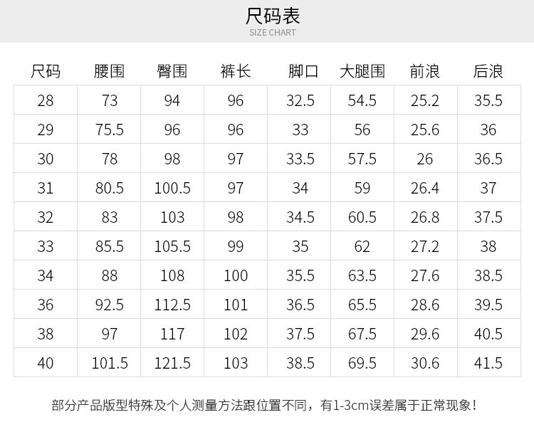布衣传说 男士秋冬款 加绒直筒牛仔裤 YKK拉链 图2