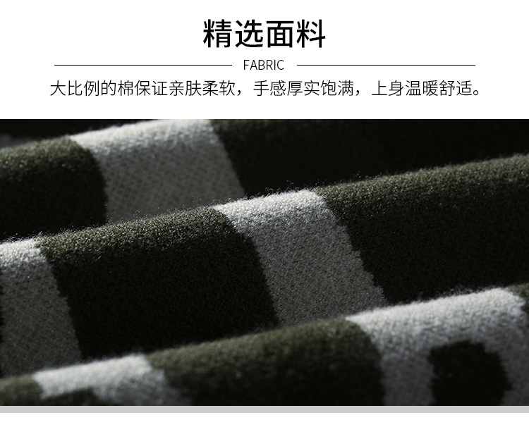 Vải huyền thoại ngụy trang jacquard dài tay cổ tròn áo len áo len nam phiên bản Hàn Quốc của áo khoác trực tuyến Nhật Bản áo len cardigan nam