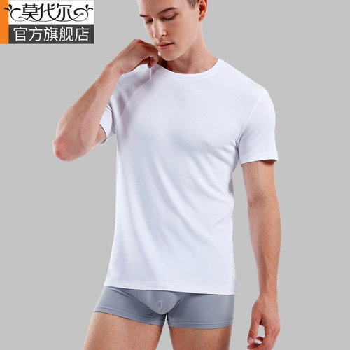 Белая цветная приятная телу весенняя летняя футболка с коротким рукавом