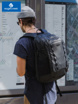 EagleCreek backpack mens large capacity business computer bag 17 inch outdoor travel backpack male student bag