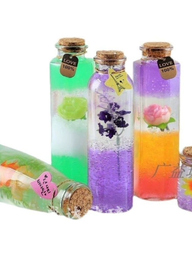 Бутылка для плавания, радужное звездное небо, DIY