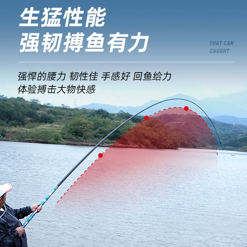 佳钓尼 Рыбалка рука -супер сильная длинная стержня 8/10/12/15 метров традиционная рыболовная шеста пушечная шеста