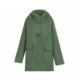 BasicHouse/Baijiahao medium and long hooded woolen coat for women 2023 winter new retro coat