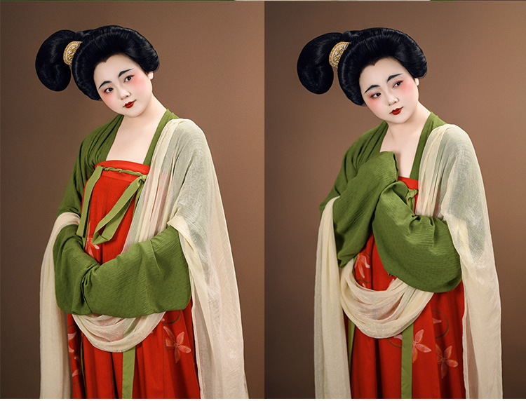 Китайцы одежда наборы 【佳期阁】【唐俑二号】唐代陶俑服饰复原系列齐胸衫裙春夏