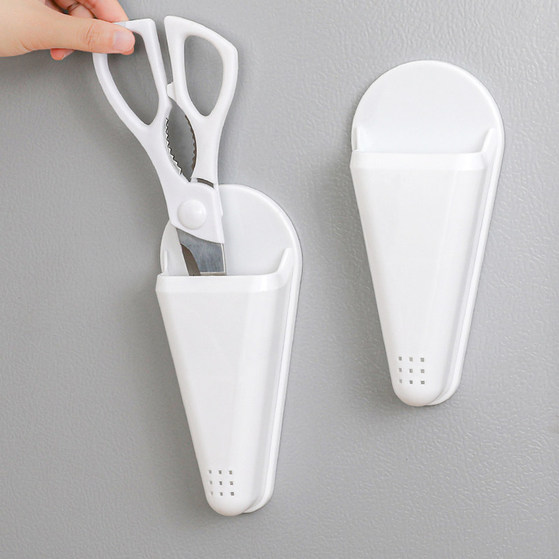 Japan Import ECHO Magnetic Suction Scissors Containing box kitchen Home Refrigerator applique Leachable clippers containing shelf
