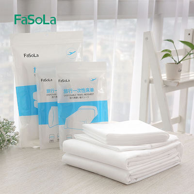 FASOLA travel disposable quilt covers and covers, non-woven fabric bed sheets, mattresses and pillowcases for hotels and guesthouses, travel and business trips