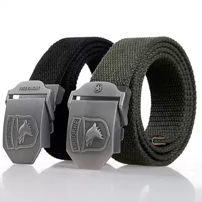Outdoor Cobra tactical belt male multifunctional military fan canvas belt nylon camouflage pants belt strong and durable