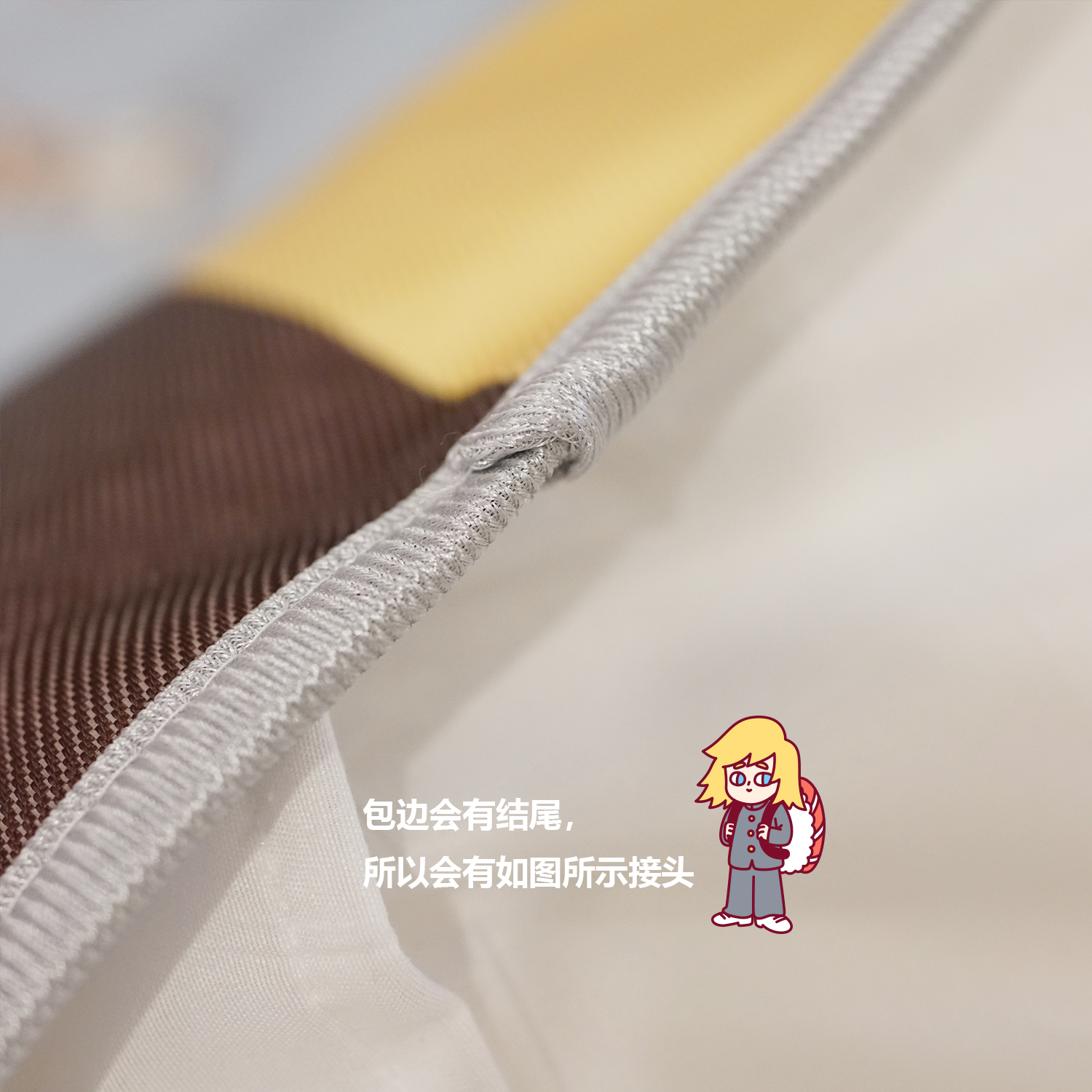[Cửa hàng Fushan] Chàng trai đại học màu xám xanh mùa hè băng lụa có thể gập lại điều hòa không khí ba mảnh - Thảm mùa hè chiếu mây cho trẻ sơ sinh