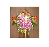 Etiquette conference podium flowers Venue decoration Flowers Business city flower delivery Shanghai flower express