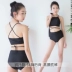 Áo tắm nữ eo cao gợi cảm của Hàn Quốc ngực nhỏ tập hợp thép tấm bikini ba mảnh chia áo tắm mùa xuân nóng bỏng - Bikinis Bikinis