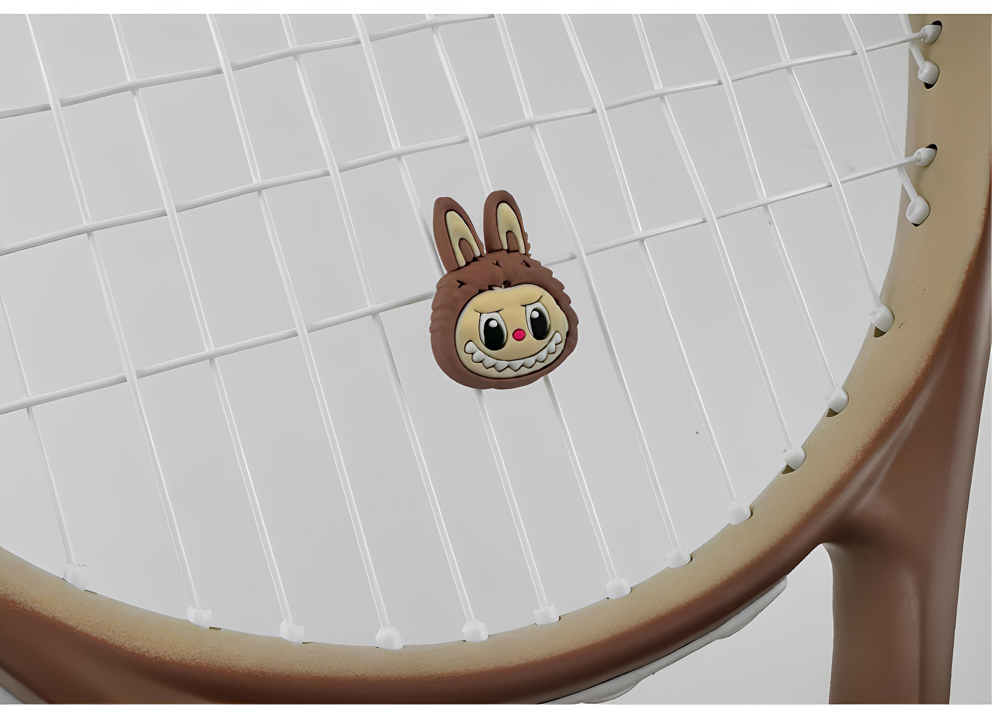 Амортизатор 网球拍避震器拉布布硅胶纽扣大头卡通减震可爱labubu固定网球配件