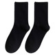 ຖົງຕີນສໍາລັບແມ່ຍິງ ins fashion long tube spring and autumn thin black cotton pure long autumn and winter mid tube socks solid color sports stockings white for men