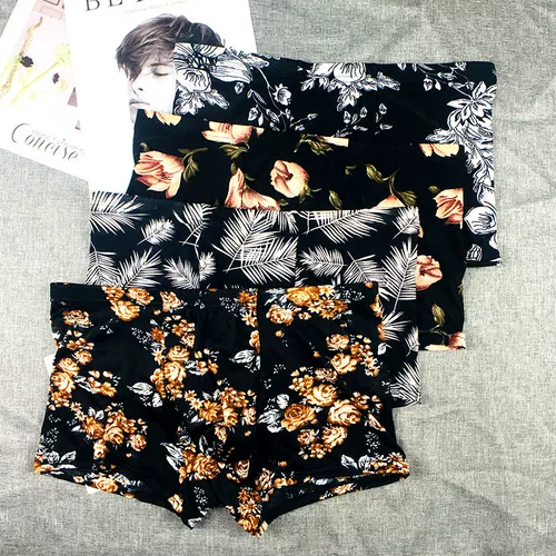 Шелковые летние тонкие дышащие трусы