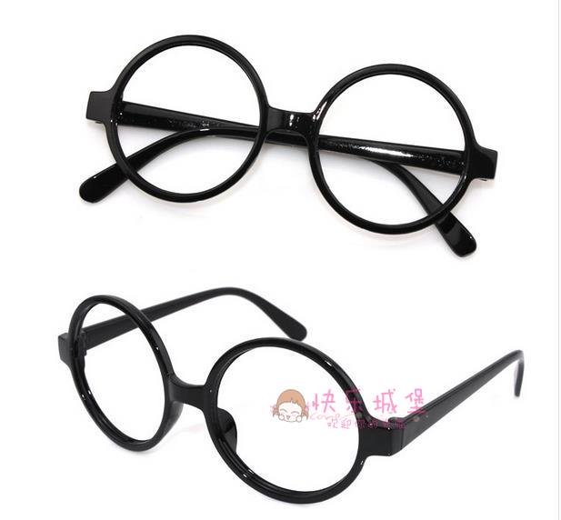 Ala Lei mới kính trang trí khung tròn cho trẻ em Harry Potter không có khung kính đặc biệt kính phân cực