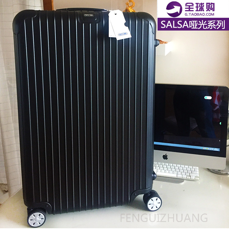 Counter spot day Merwa luggage case RIMOWA SALSA matte black 810 classic universal wheel boarding box