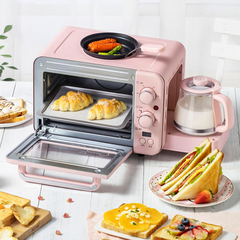 Small Bear Baking Bread Machine Home Toast Machine Multifunction Oven Three-in-one Toaster Fully Automatic Toast Breakfast machine