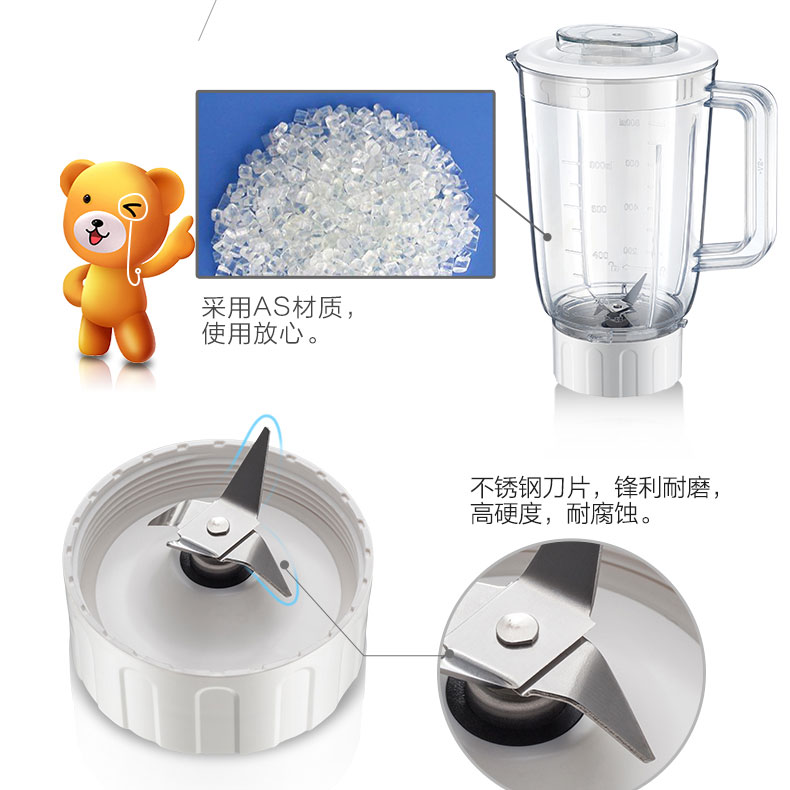may xay sinh to cam tay Máy ép trái cây đa năng LLJ-B08J5 tại nhà tự động khuấy nước máy ép chậm korihome