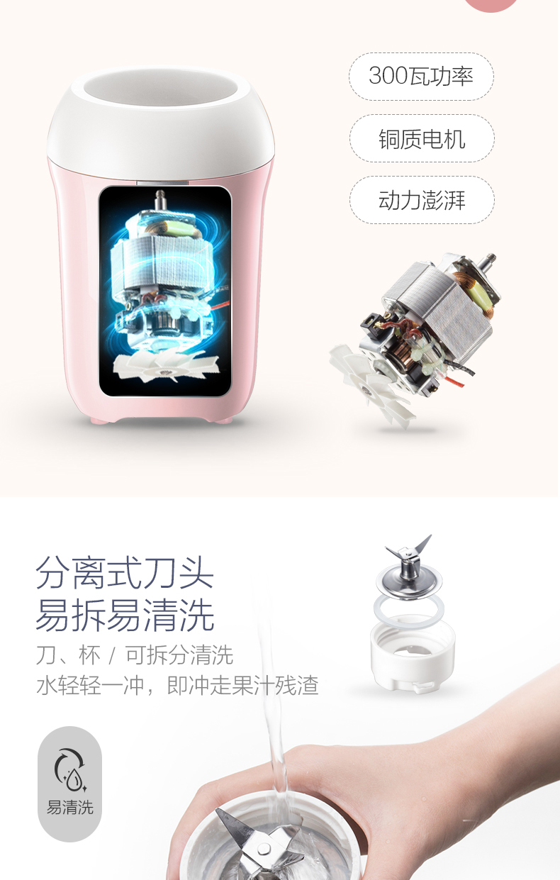 máy ép trái cây bằng tay Máy ép trái cây cốc nhà tự động rau quả đa năng mini học sinh nhỏ cầm tay máy ép trái cây máy ép chậm mokkom