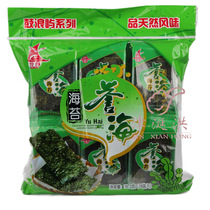  Yuhai seaweed slices Ready-to-eat original spicy Fujian Xiamen sushi crisps Casual childrens snacks Seaweed slices Food