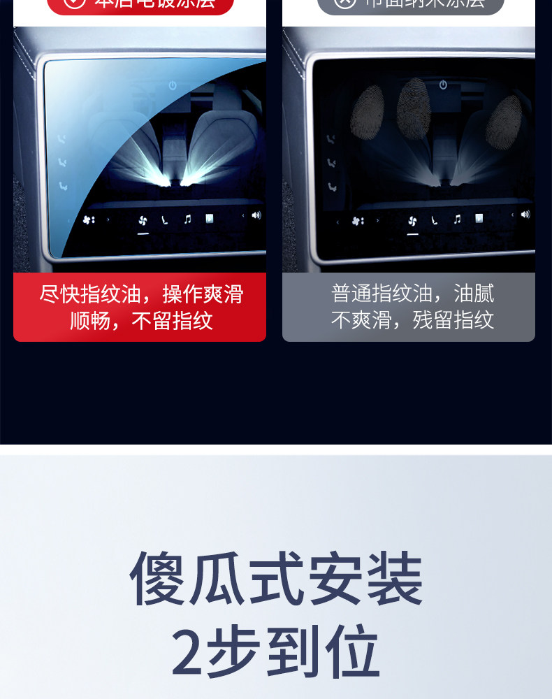Suitable for Tesla Six-Seater Yl Updated Version Model 3/Y Tempered Film Rear Screen Protective Film Accessories Explosion-Proof Film