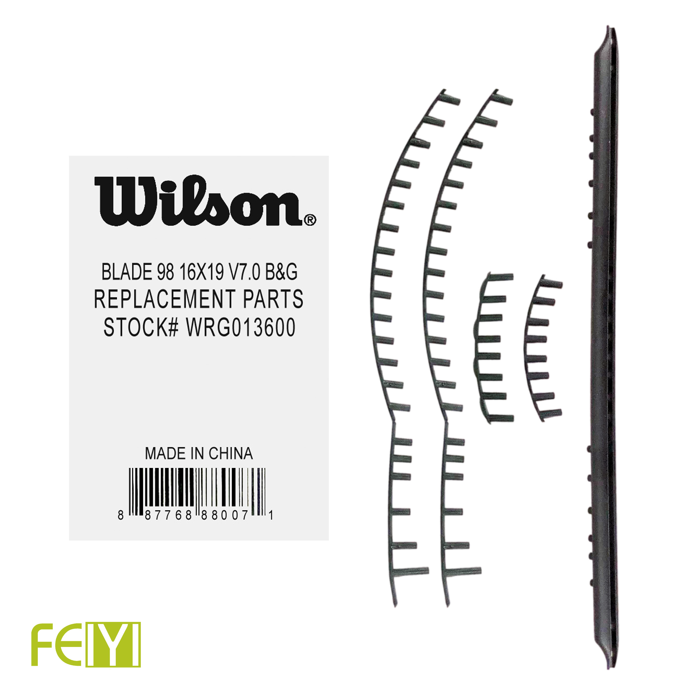 Wilson Blade 98 16× 19 18× 20 V7 2019 Tennis racket line guard