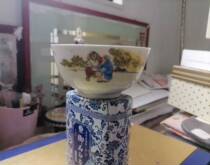 The Cultural Revolution Period-The Field Learning Characters The Little Bowl of the Cultural Revolution was very good