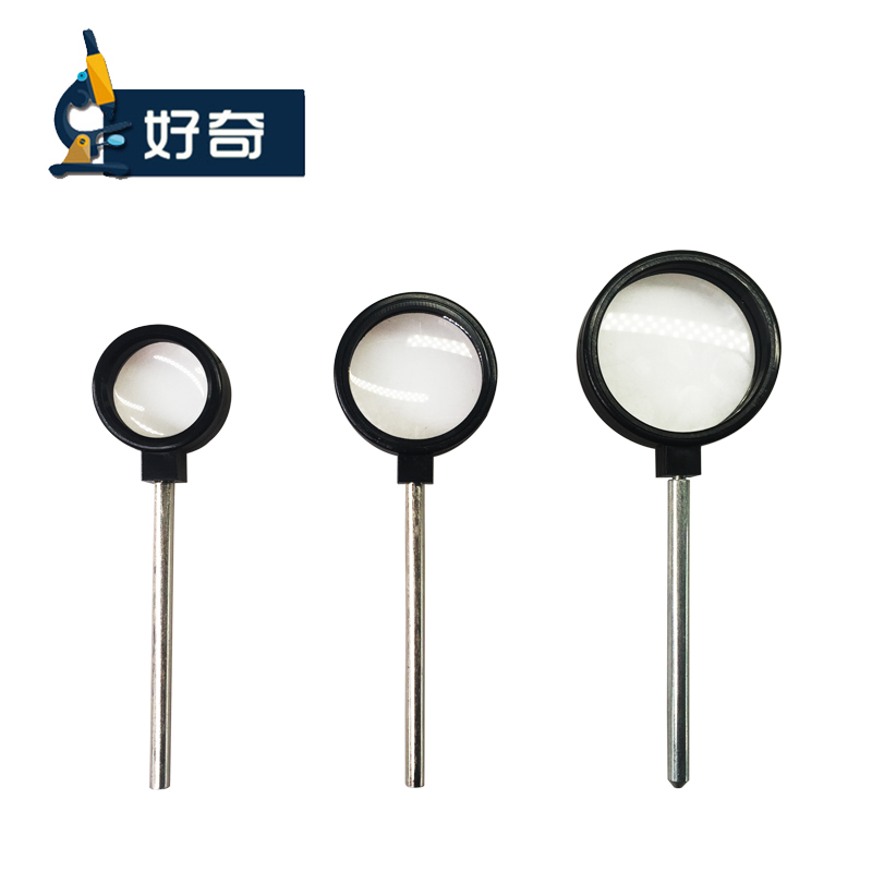 Hand Held Convex Lens Magnifying Glass 5cm Diameter 20cm Focal