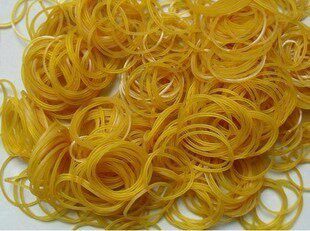 Vietnam imported rubber band rubber ring cow band straight 4CM wholesale price of 15 yuan a pound resistant to pull