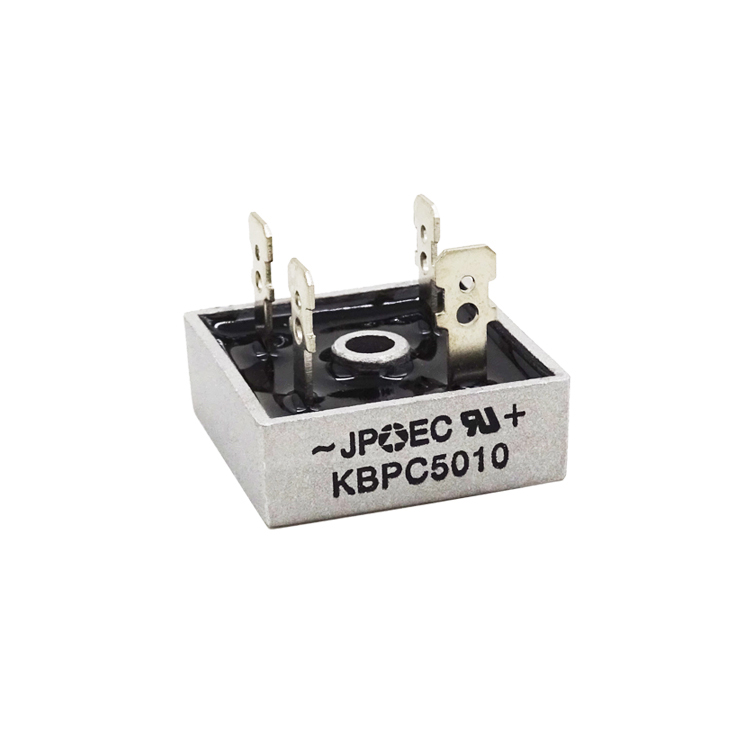 High-power rectifier bridge KBPC5010 KBPC50A1000V single-phase full-wave rectifier Shanghai Qiyi JPEC
