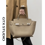 Портативная кожаная вместительная и большая сумка на одно плечо, из натуральной кожи