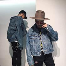 Amblush oversize outline Falling Shoulder of the Cowboy Jacket