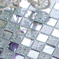 Серебряное зеркало и серебряный бриллиант