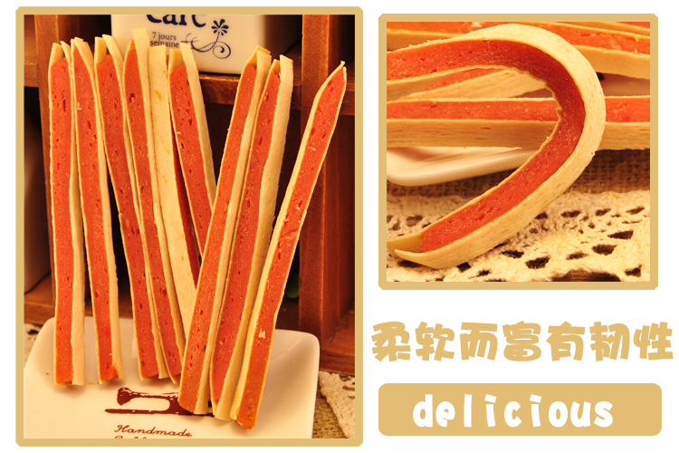 Pet snack gà mực sọc 800g gà dải thịt chó ăn nhẹ - Đồ ăn vặt cho chó Bánh cho chó