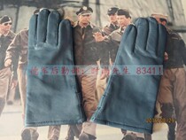 New German Army version gray sheepskin gloves Germany BW cashmere driving riding gloves warm and antifreeze skiing