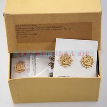 Brand new disassembly Changwear Ground transport Transport Regiment Jun Guan Bright Color Metal Collar Badge Seniority Action Remembrance Badge Chest Badge