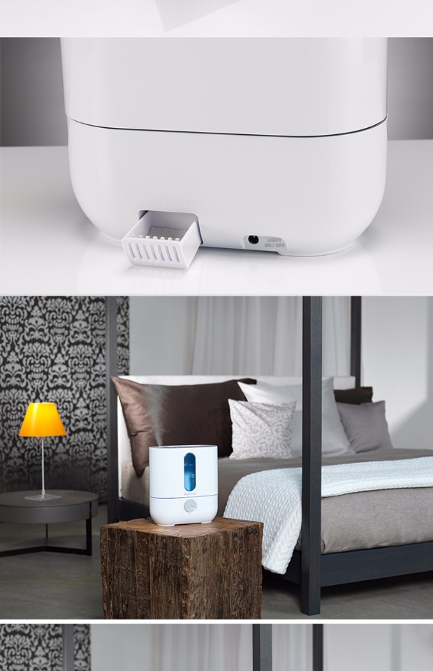 máy phun sương làm mát phòng Phong cách Thụy Sĩ / Máy làm ẩm khách Boneco Borui công suất lớn hộ gia đình câm phòng ngủ U200 nhập khẩu không có bột trắng - Máy giữ ẩm có nên mua máy lọc không khí tạo ẩm