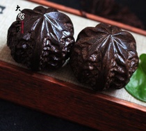 Immersive Wood Hand Playing Walnut Fitness Handball Massage Health ball Handball Handball Handball Ball Hand transfer to play the old man holding the ball