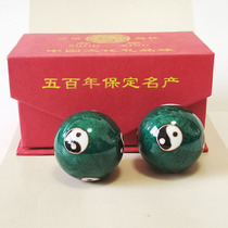 40mm Hollow Ringtone Ball in Baoding Iron Ball Fitness Ball Mid Aged Health Massage Handball Practice Handball Mouse Hand