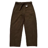 Коричневые джинсы, штаны для отдыха, высокая талия, свободный прямой крой