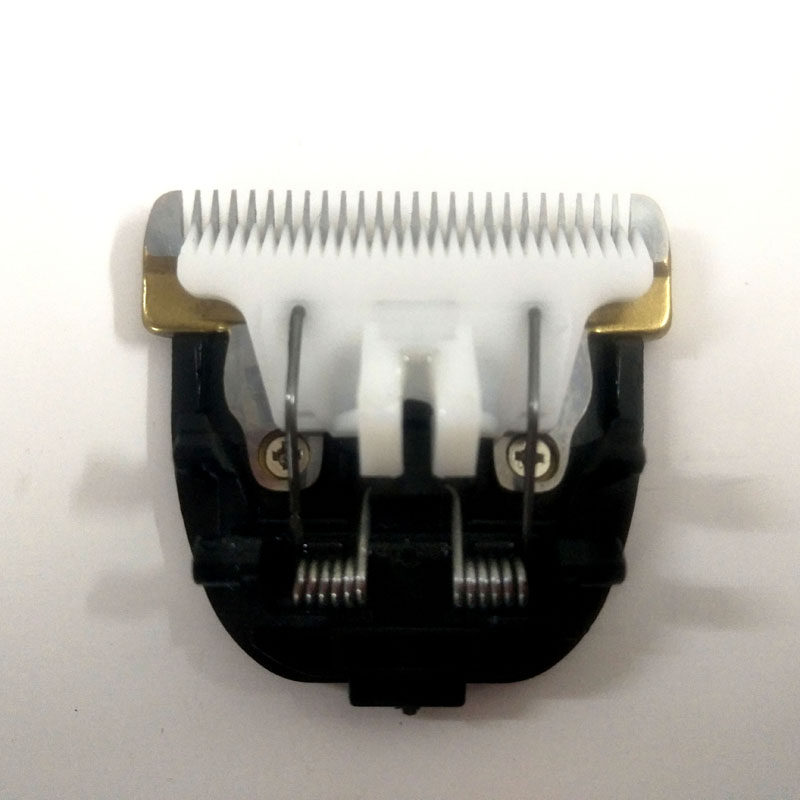 Camon rechargeable hair clipper head titanium gold ceramic knife hair clipper accessories head