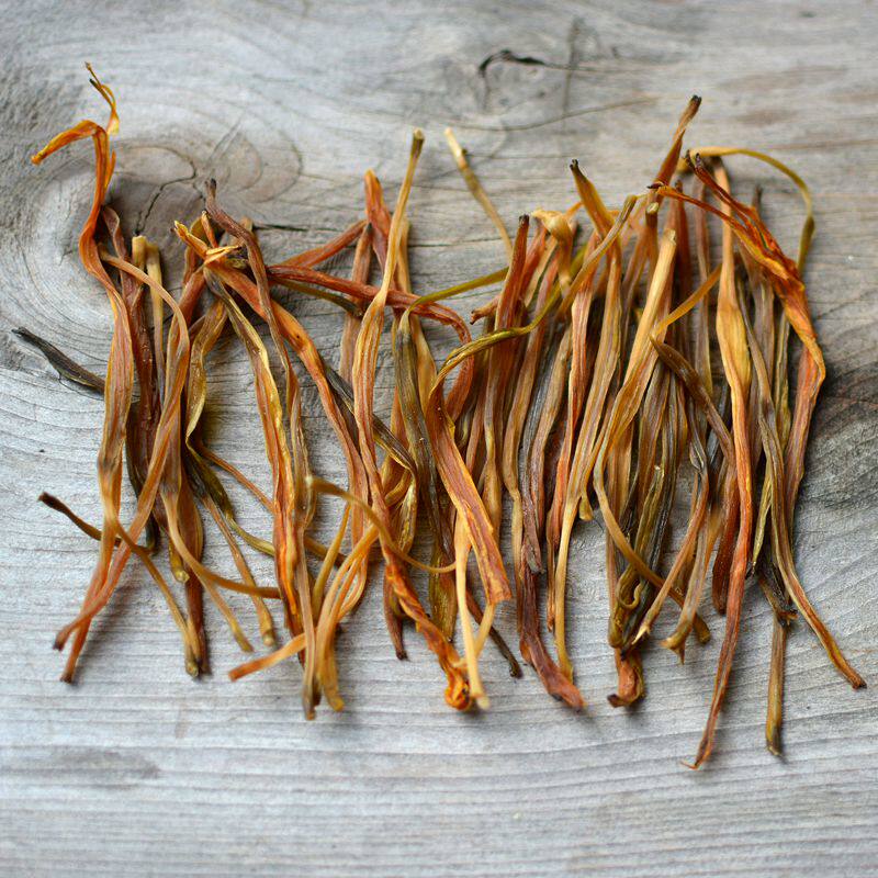 Yellow Flower Vegetable Dry Goods Authentic Wild No Sulphur Yellow Floral Farmhouse Self-Specific Gold Needle Vegetable Dry 250 gr bags