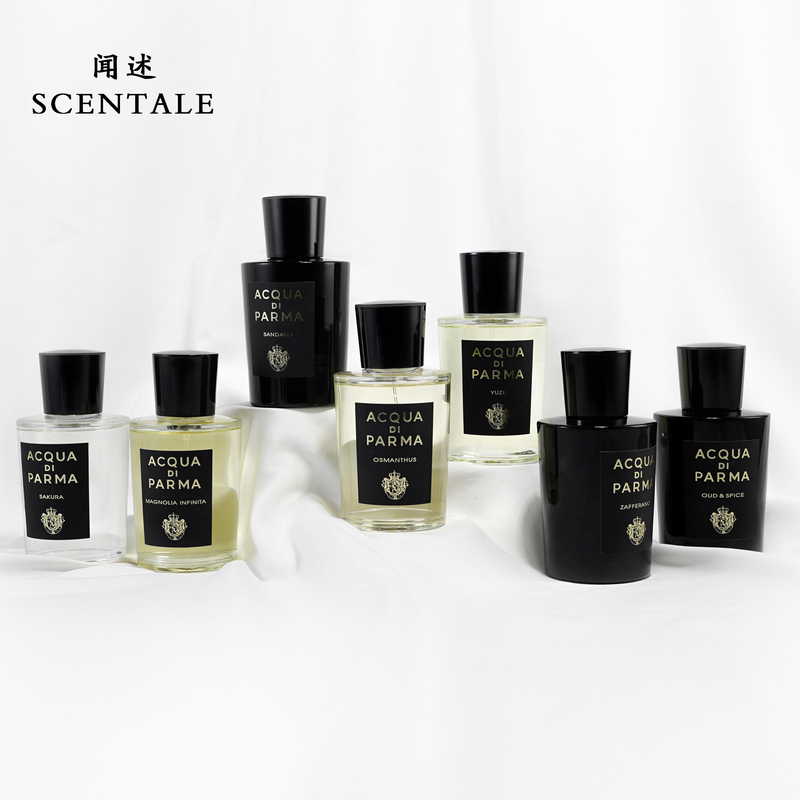 Eau De Parma Mulan Wei Yang Fragrance with Osmanthus, Wall Shadow, Floating Light, Clear Grapefruit, White Sandalwood, Saffron, Crimson, and Musk 100ml