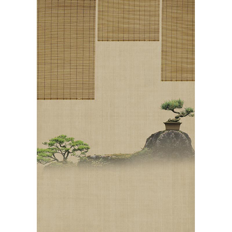 Chinese Wind Whole Family Fu Painting Mood Qipao Background Ancient Fashion Painting Willi Background Paper Wedding Photography Ancient Dress Background Paper