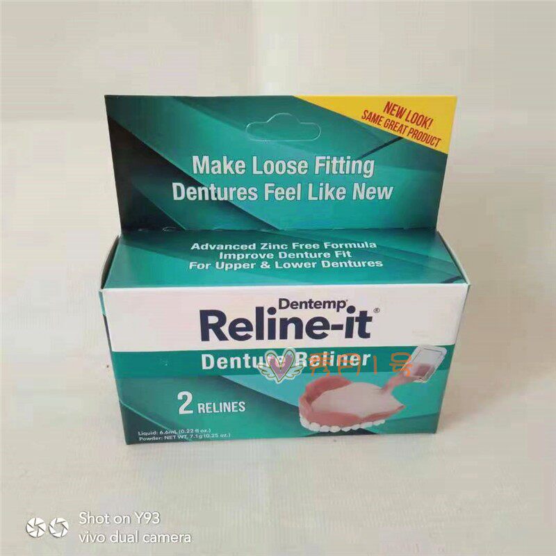 Dentemp D O C DOC Reline-It Advanced Denture Reliner 2 Repai