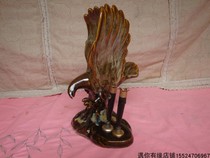 Early Eagle Wings Ceramic Pen Insert Old Porcelain Handicraft Ornament Pen Holder Pen Holder Collection Nostalgic Old-fashioned Objects