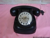 Early sedan models Bakelite dial dial phone non-hand collection nostalgic second-hand old-fashioned objects