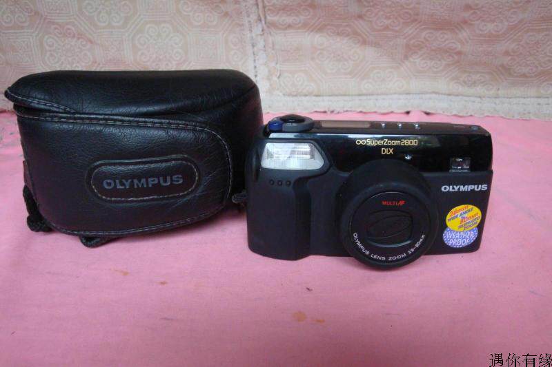 OLYMPUS Olympus 2800 fully automatic camera 135 fools glue roll negatives second hand old nostalgia